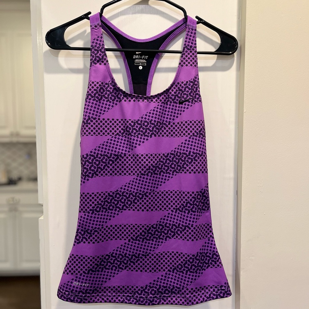 NWOT Nike Purple Dri-FIT Tank Top